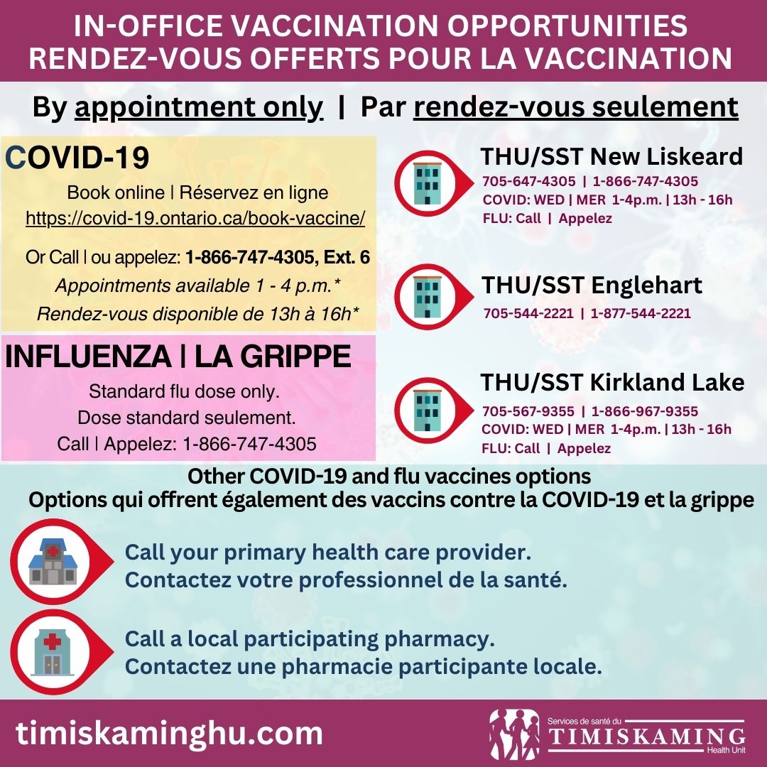 In office vaccination opportunities